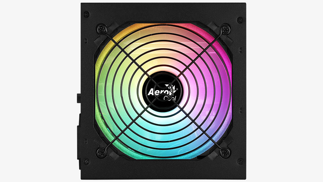 Aerocool KCAS PLUS Gold 850W RGB PSU - ATX 24 PIN; 2x 4+4PIN CPU; 8x SATA; 4x PATA; 3x PCIe 6+2PIN.