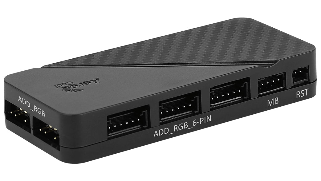 Aerocool 6-Port RGB hub with PWM control