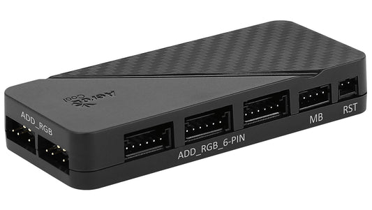 Aerocool 6-Port RGB hub with PWM control