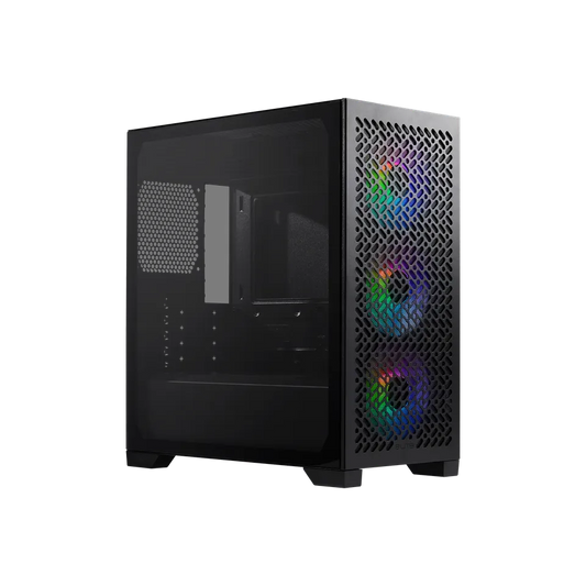 Cooler Master Masterbox Elite 302 Mirco-ATX Airflow PC with pre-installed 3x 120mm RGB fans case