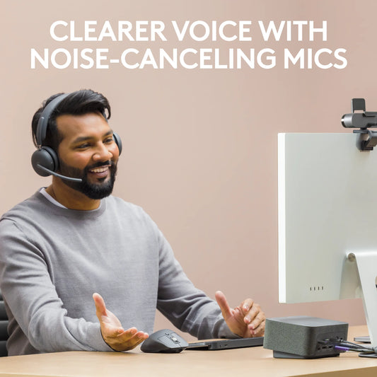 Logitech Zone Wireless 2 UC - GRAPHITE,TEAMS - 2.4GHZ/BT
