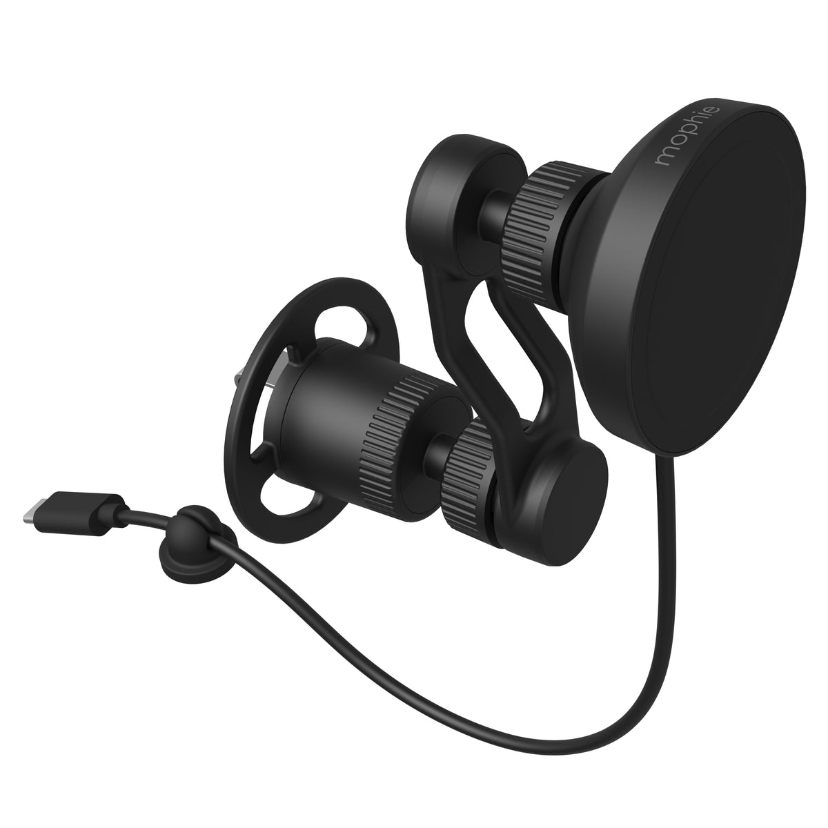 mophie-Snap+ wireless charging Ventmount-Qi2-black