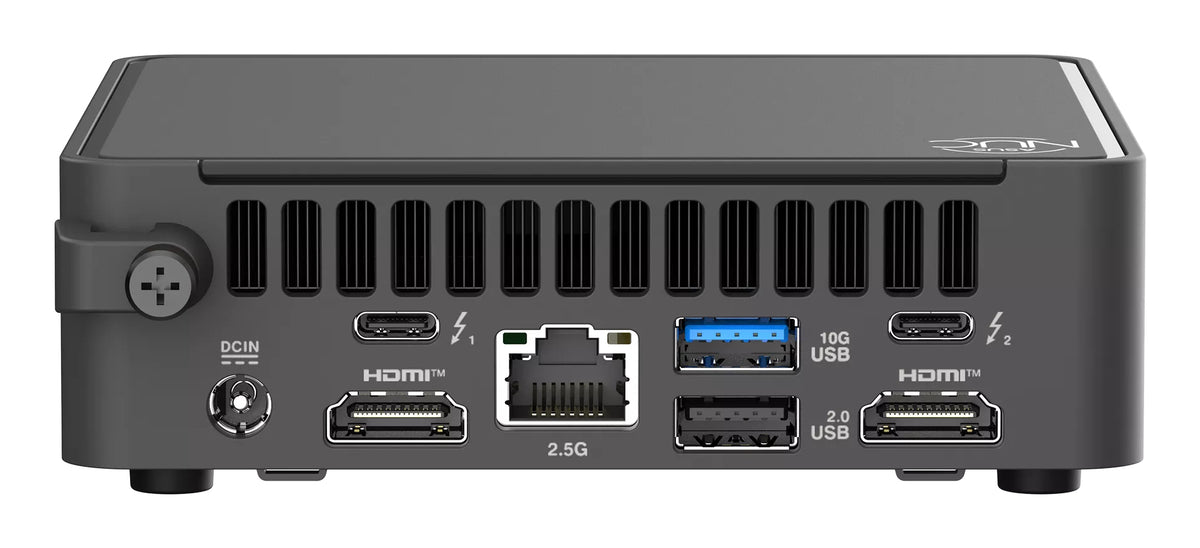 ASUS NUC L6-Bearbone|Intel Core 5 210H -15th Gen |Intel Graphics|Dual DDR5-5600|Dual M.2 SSD|2xHDMI|5xUSB|2xTB|Wi-FI|LAN|BT|3Yr