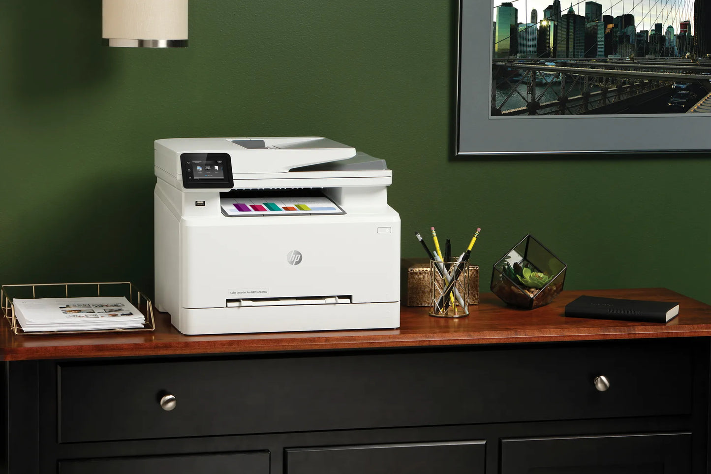 HP COLOUR LASERJET PRO MFP M283FDW, PRINT, COPY, SCAN, FAX, 1-5 USERS, FAST PRINT SPEEDS (21 PPM IN COLOR AND MONO) AND FASTEST IN-CLASS FIRST PAGE OUT, AUTOMATAIC TWO-SIDED PRINTING, 50-PAGE ADF, FRONT USB, TOUCHSCREEN DISPLAY, 250 SHEET PAPER CAPACITY, - Guards On Duty Shop & Security Guards