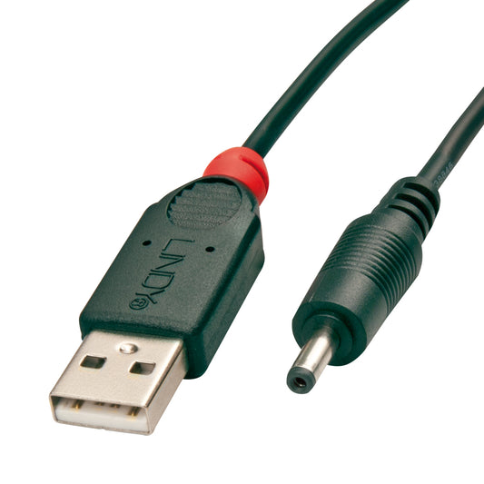 Lindy 1.5m Usb to 1.3mm/3.5mm Dc Adapter (70266) — Lindy | Guards on Duty Shop