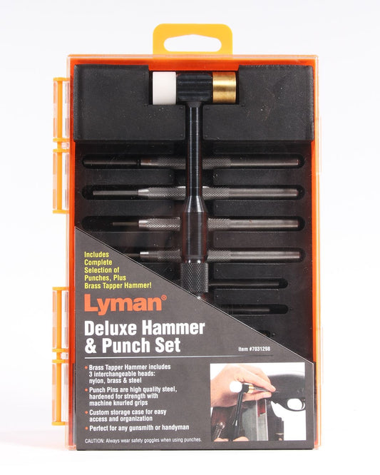 LYMAN DELUXE HAMMER & PUNCH SET — RLY-7031298