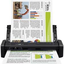 Epson Workforce DS-360W A4 Portable Mobile Scanner with Wifi and Battery