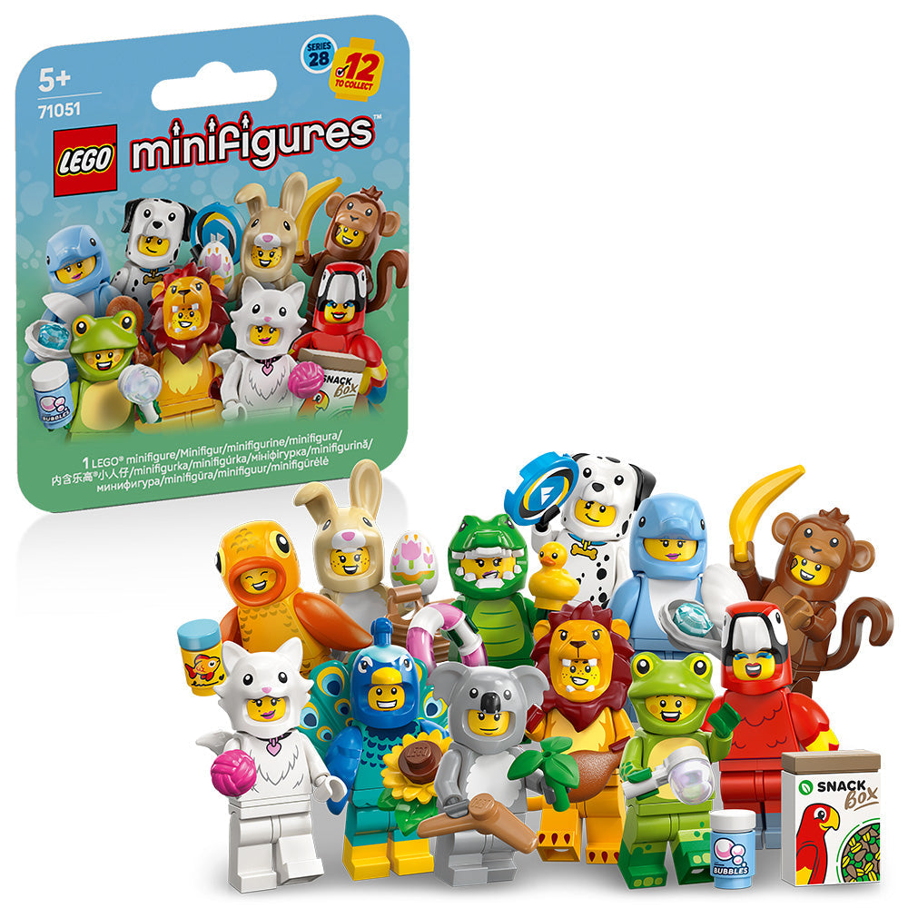 LEGO® Minifigures Animal Series 28 Mystery Box Toy (1 of 12 to Collect) 71051