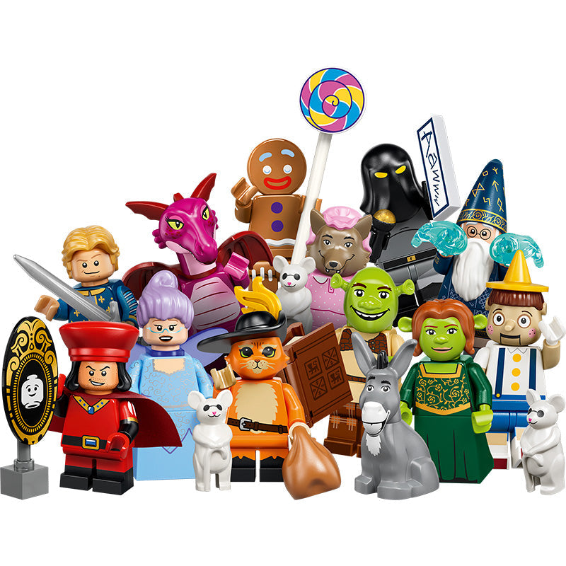 LEGO® Minifigures Shrek Series Mystery Box Toy (1 of 12 to Collect) 71053