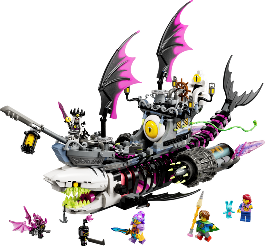 LEGO Nightmare Shark Ship — Set 71469