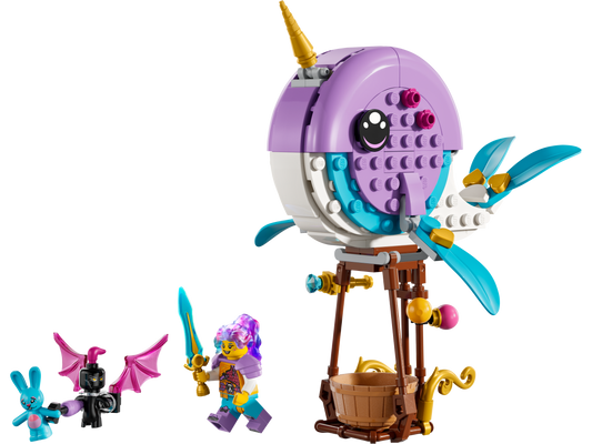 LEGO Izzie'S Narwhal Hot-Air Balloon — Set 71472