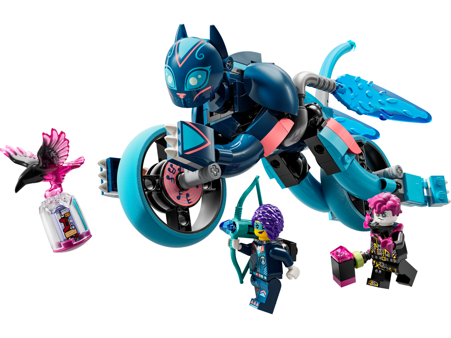 LEGO Zoey'S Cat Motorcycle — Set 71479