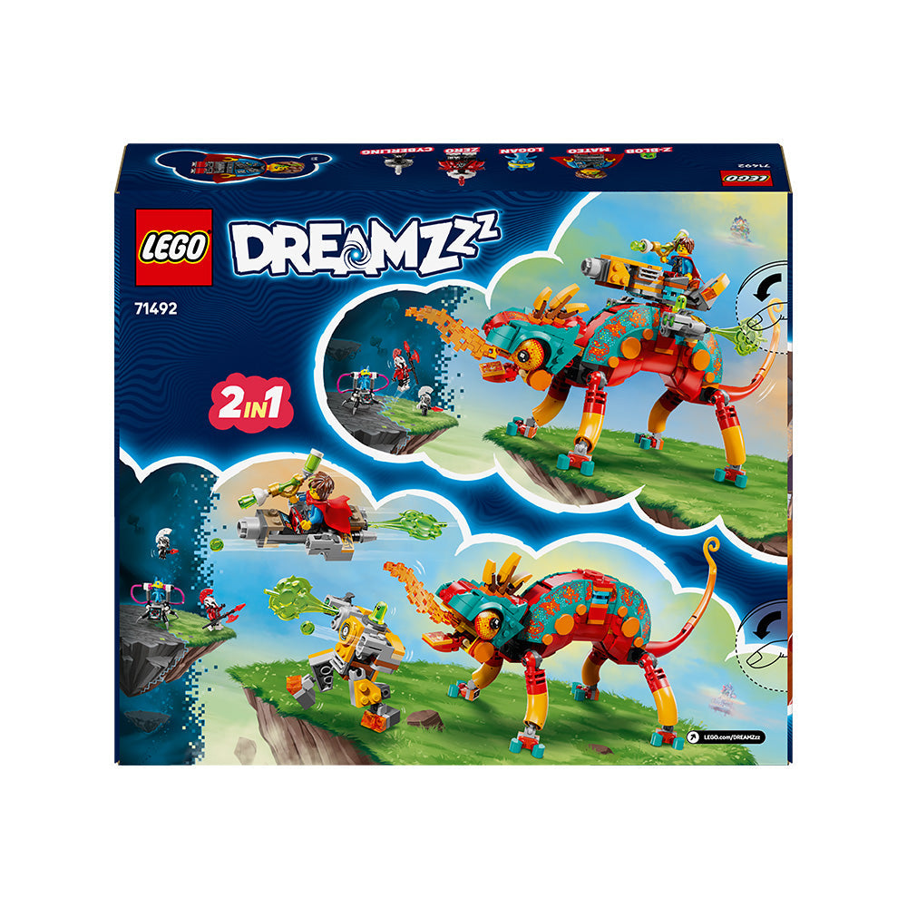 LEGO® DREAMZzz™ Mateo’s Fire Chameleon Imagination Toy 71492