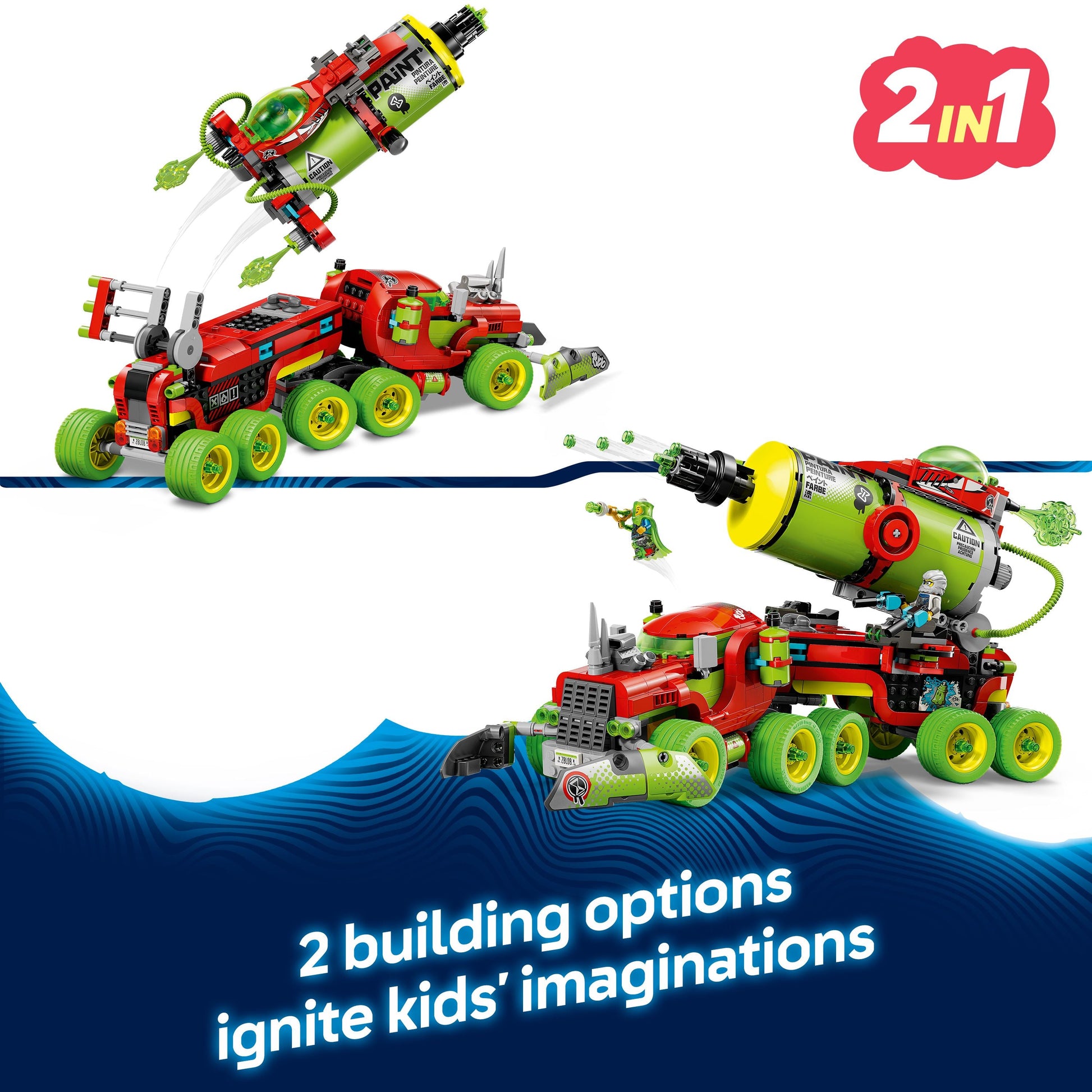 LEGO® DREAMZzz™ Mateo’s Spray Paint Truck Toy 71499