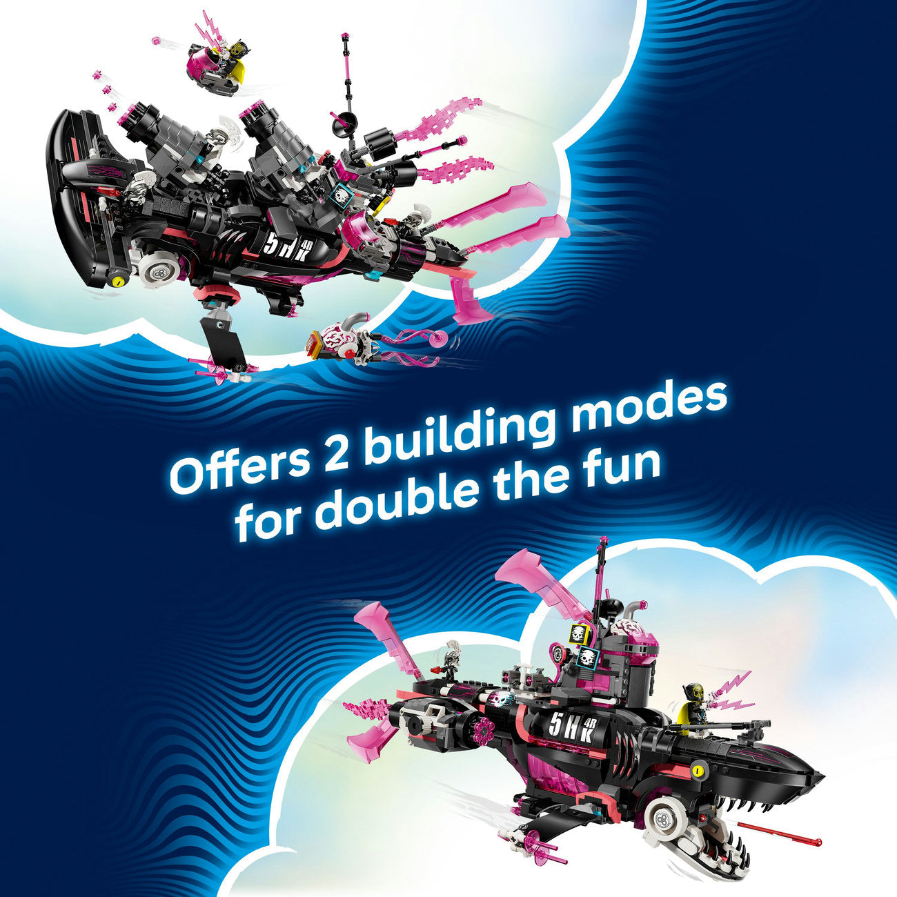 LEGO® DREAMZzz™ Nightmare Shark Submarine Toy 71500