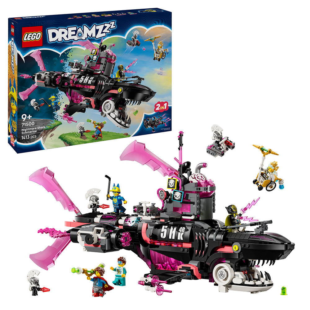 LEGO® DREAMZzz™ Nightmare Shark Submarine Toy 71500