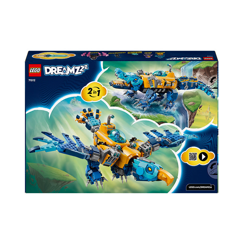 LEGO® DREAMZzz™ Crocodile Submarine Building Toy 71512