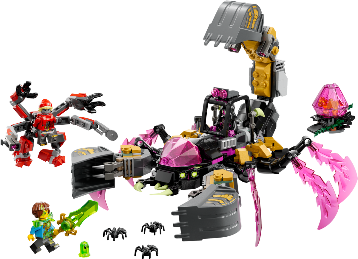 LEGO Nightmare Scorpion Digger — Set 71513