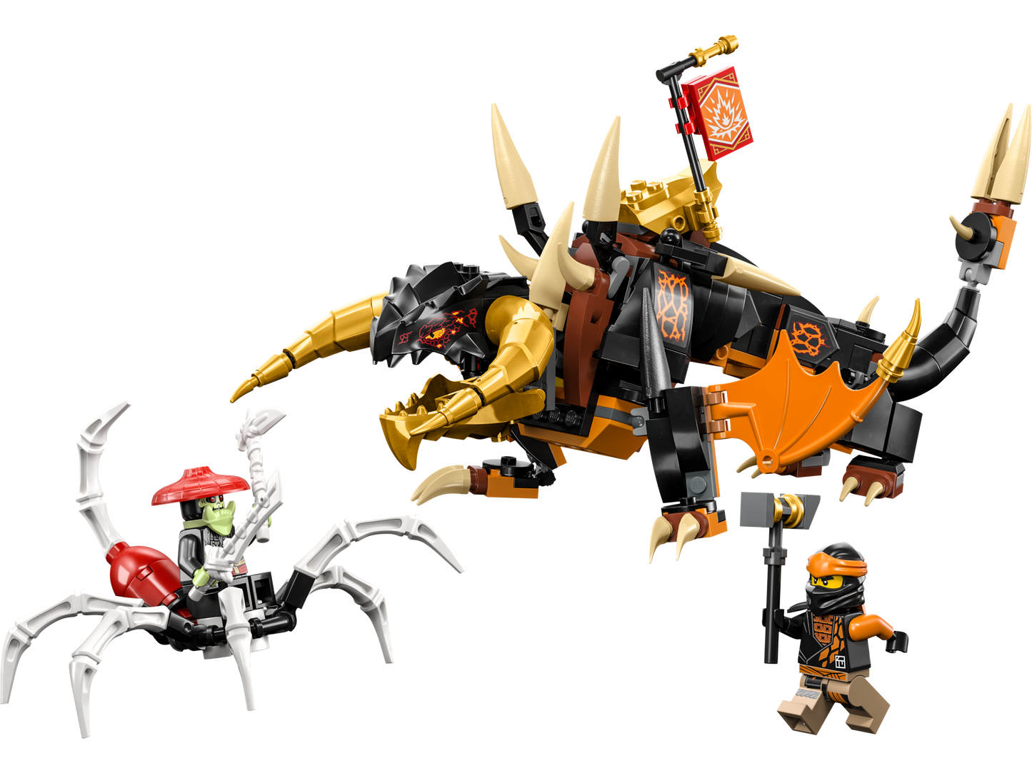 LEGO Cole’s Earth Dragon EVO — Set 71782