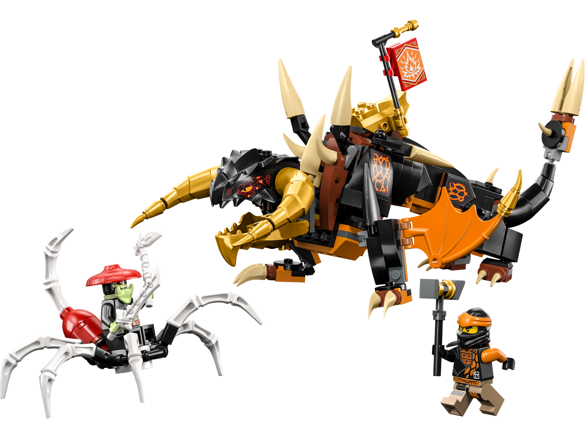 LEGO Cole’s Earth Dragon EVO — Set 71782