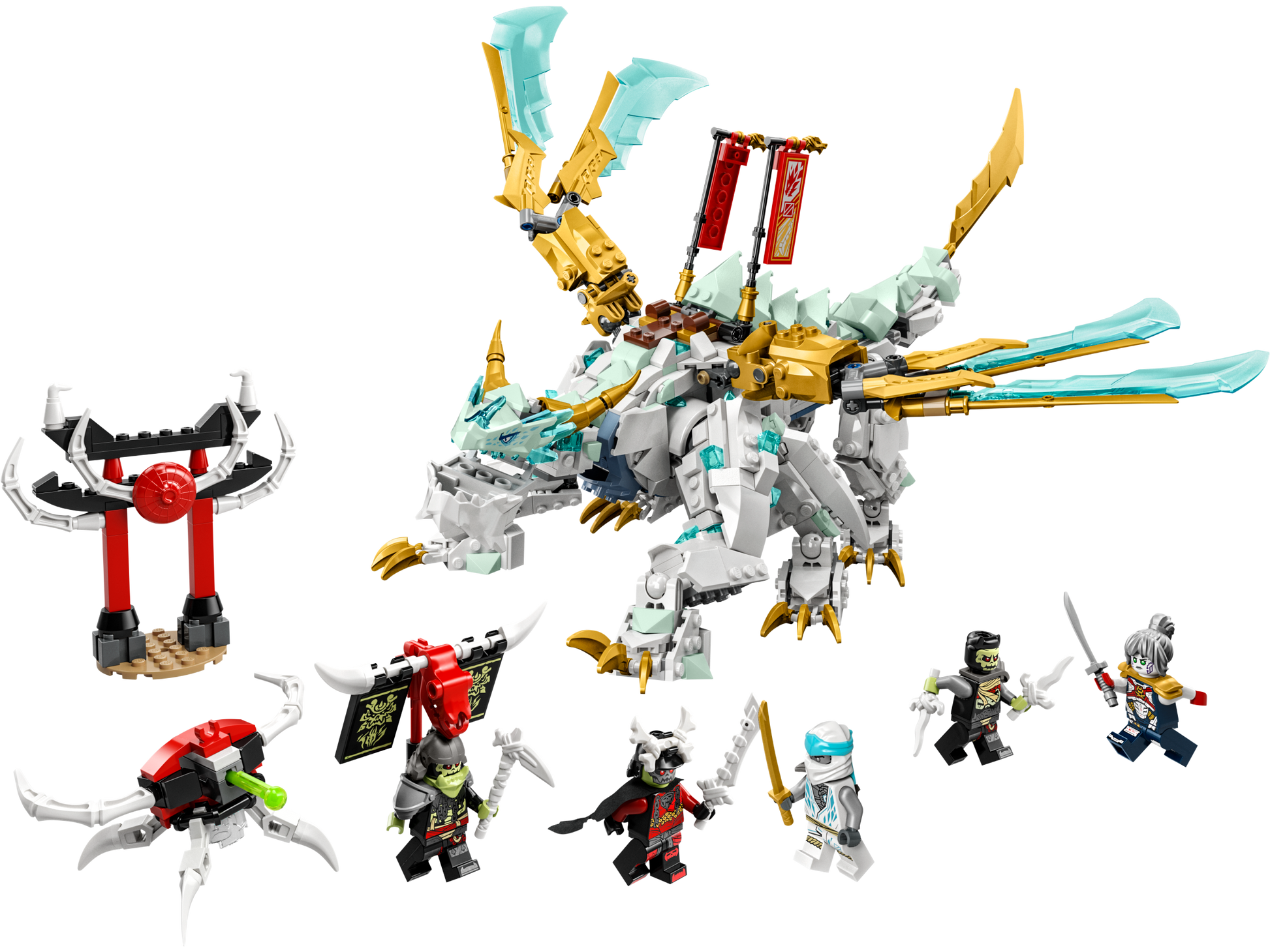 LEGO Zane’s Ice Dragon Creature — Set 71786