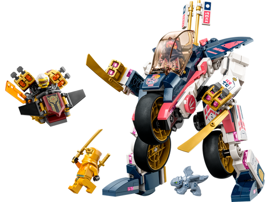LEGO Sora's Transforming Mech Bike Racer — Set 71792