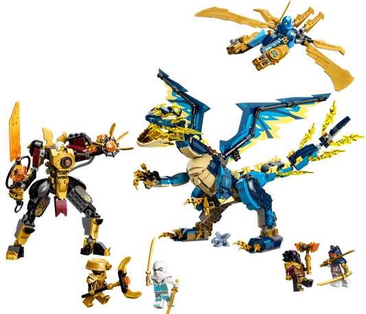 LEGO Elemental Dragon vs. The Empress Mech — Set 71796