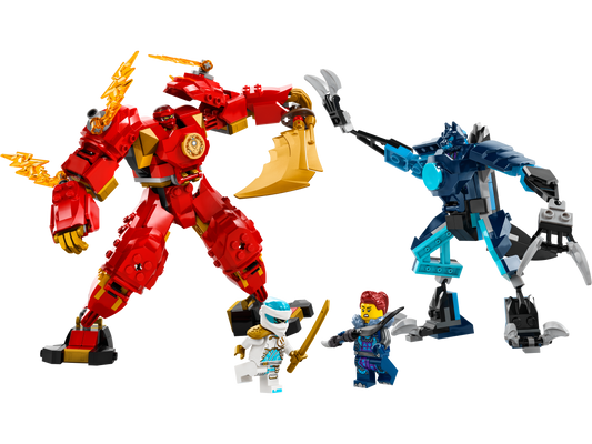 LEGO Kai's Elemental Fire Mech — Set 71808