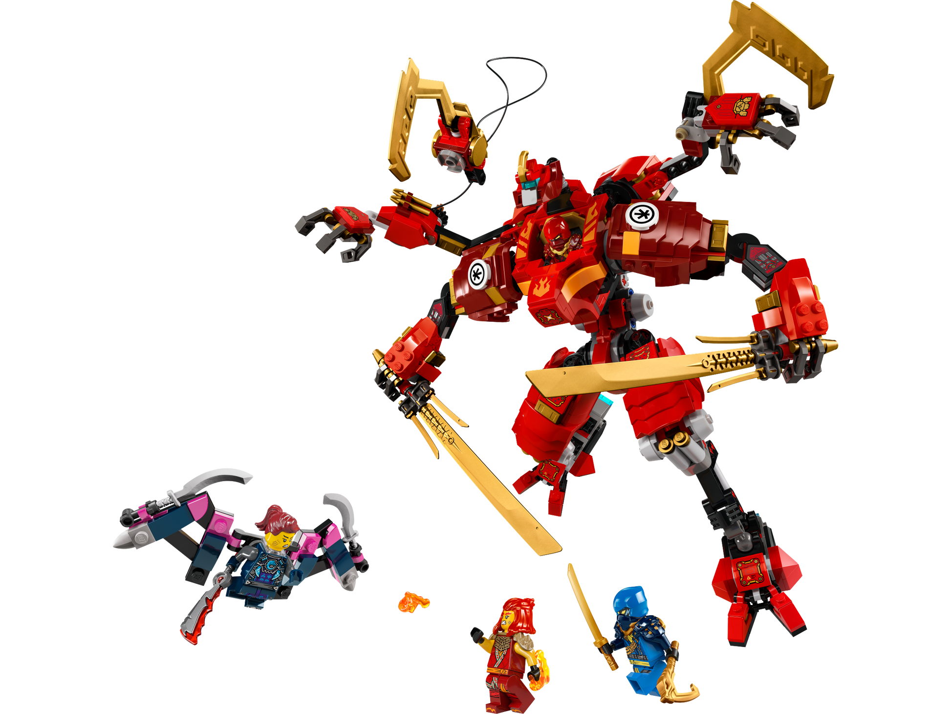 LEGO Kai's Ninja Climber Mech — Set 71812