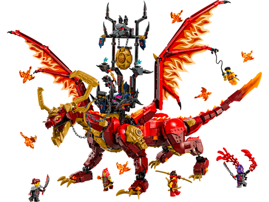 LEGO Source Dragon Of Motion V30 — Set 71822