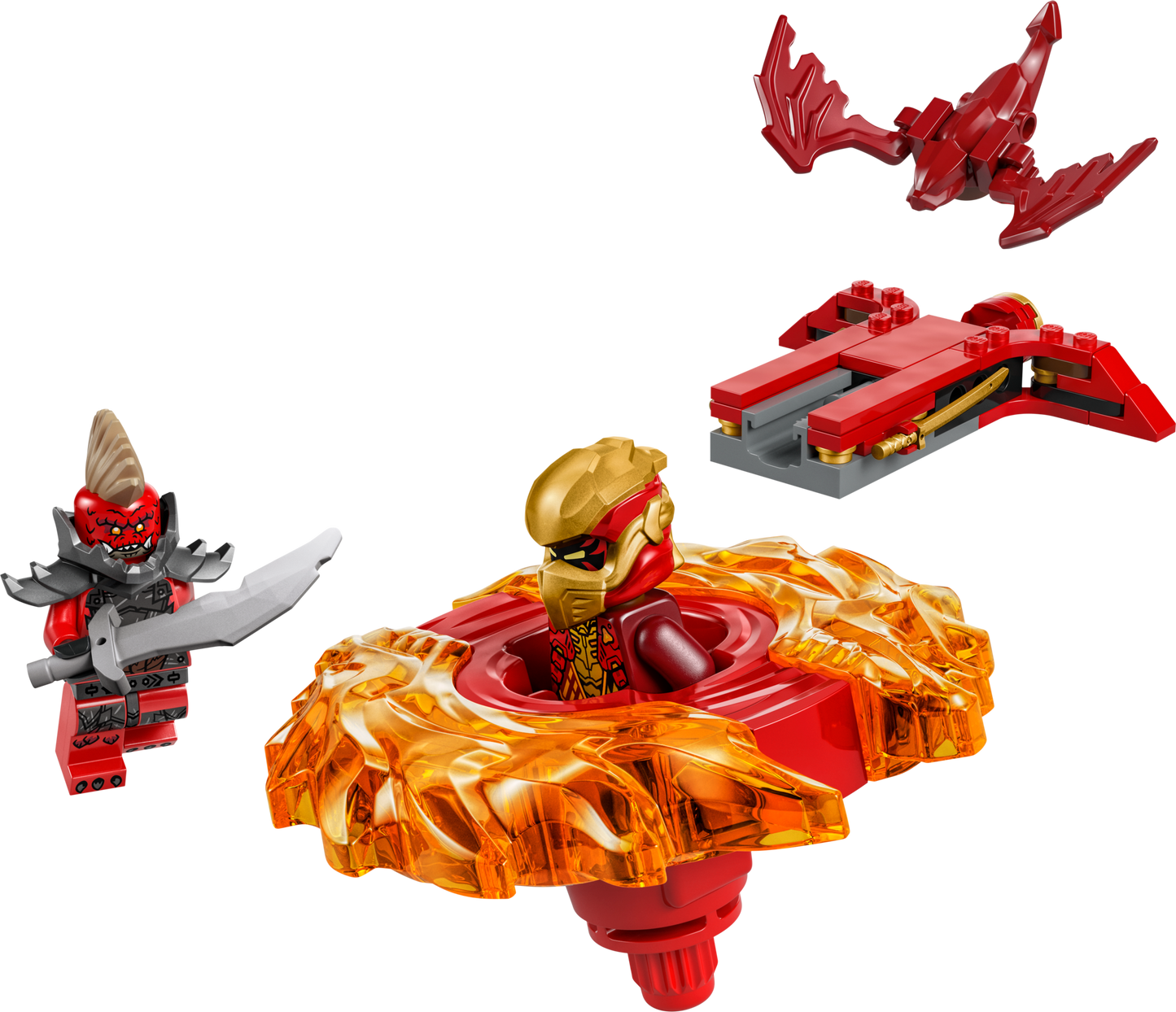LEGO Kai's Dragon Spinjitzu Spinner — Set 71823