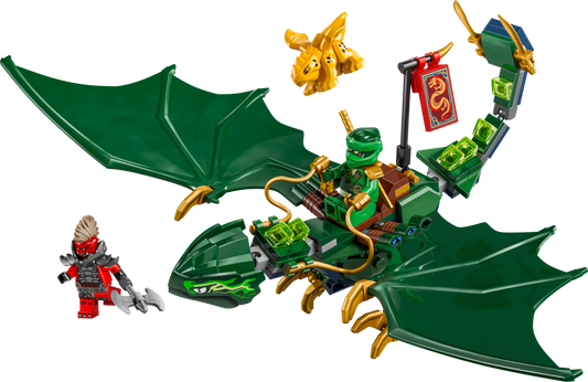 LEGO Lloyd's Green Forest Dragon — Set 71829