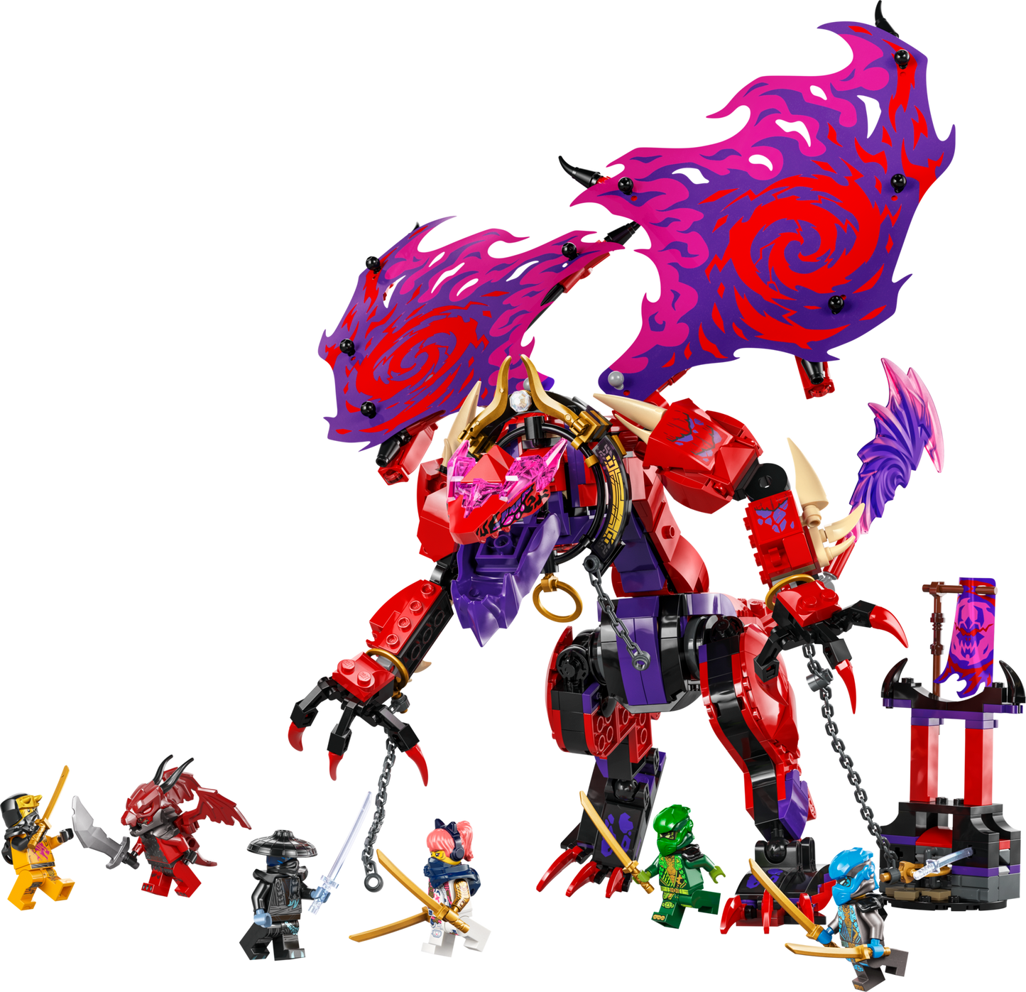 LEGO Thunderfang Dragon Of Chaos — Set 71832