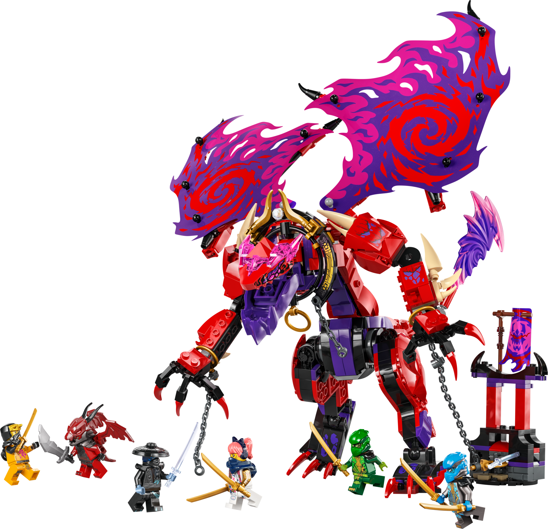 LEGO Thunderfang Dragon Of Chaos — Set 71832