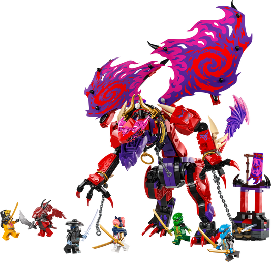 LEGO Thunderfang Dragon Of Chaos — Set 71832