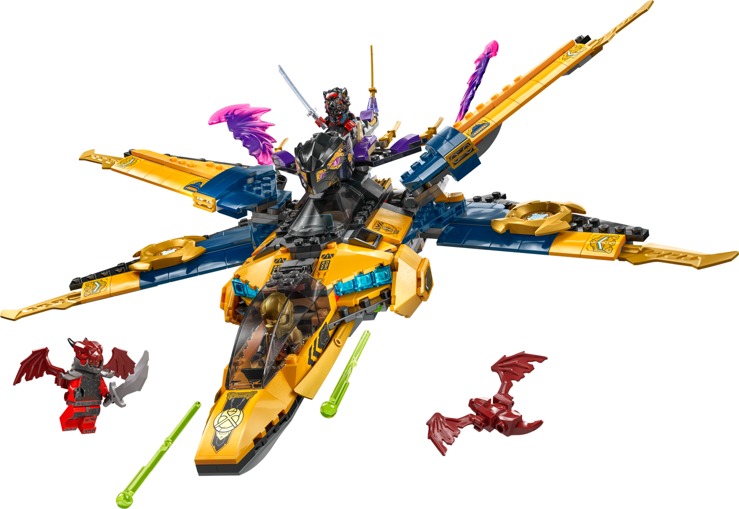 LEGO Ras And Arin's Super Storm Jet — Set 71833