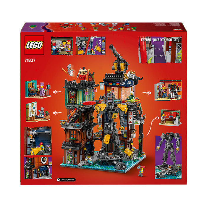 LEGO® NINJAGO® City Workshops Ninja Playset Building Kit 71837