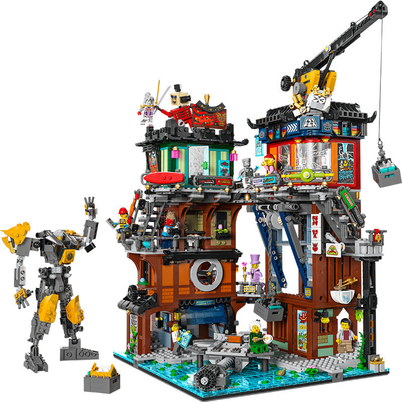 LEGO® NINJAGO® City Workshops Ninja Playset Building Kit 71837