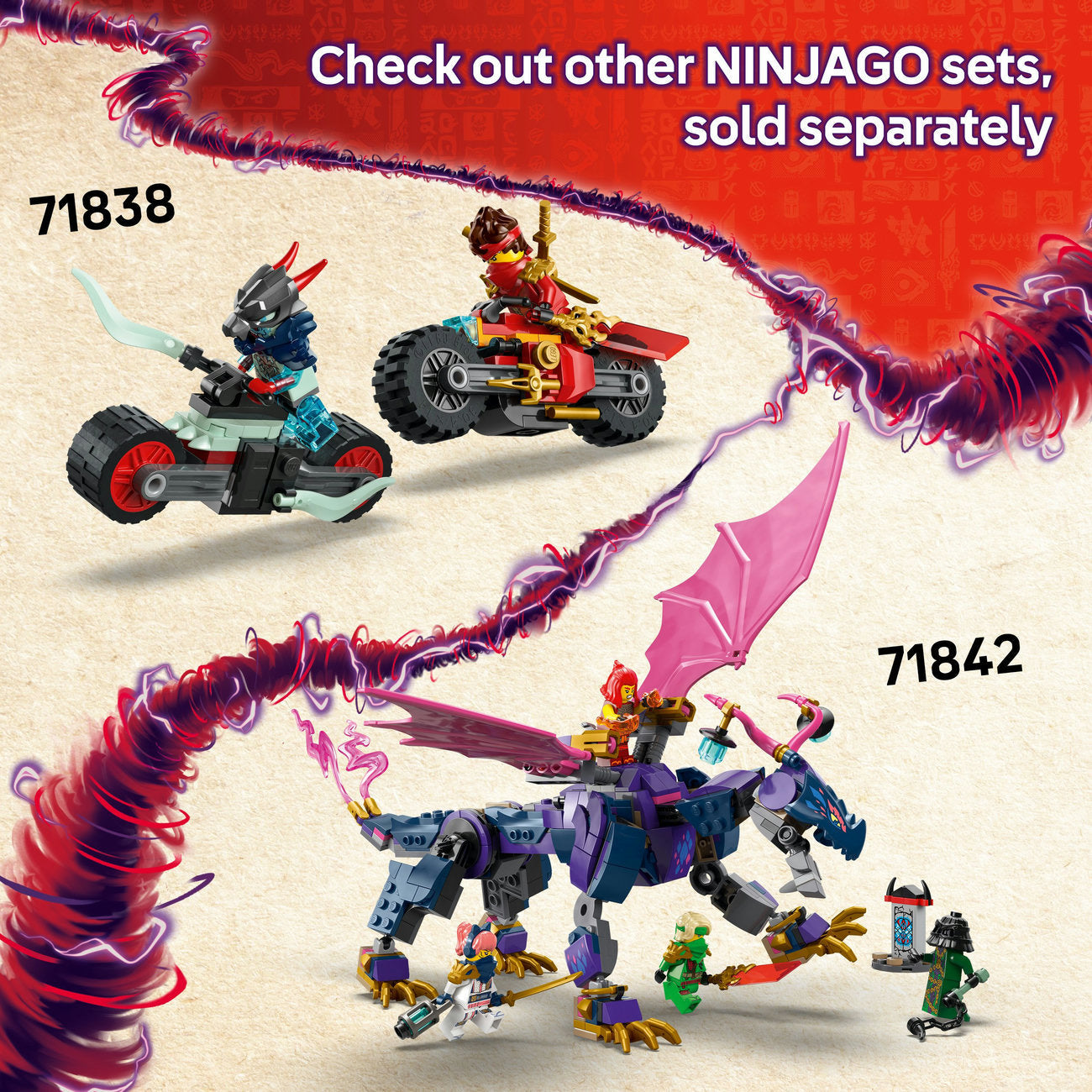 LEGO® NINJAGO® Arin’s Spinjitzu Battle Mech Toy Set 71839
