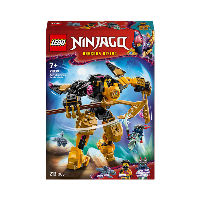 LEGO® NINJAGO® Arin’s Spinjitzu Battle Mech Toy Set 71839