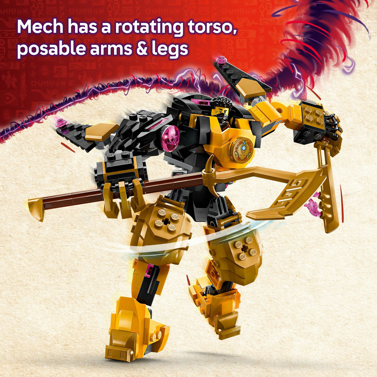 LEGO® NINJAGO® Arin’s Spinjitzu Battle Mech Toy Set 71839