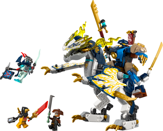 LEGO Rogue’S Mech Dragon Rider — Set 71843