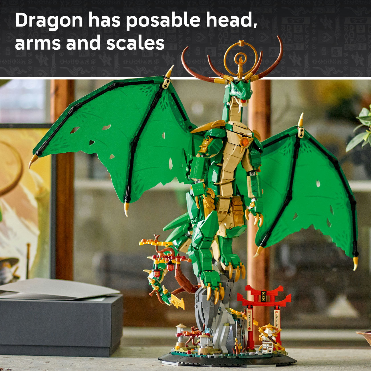 LEGO® NINJAGO® The Guardian Dragon Display Building Kit 71847