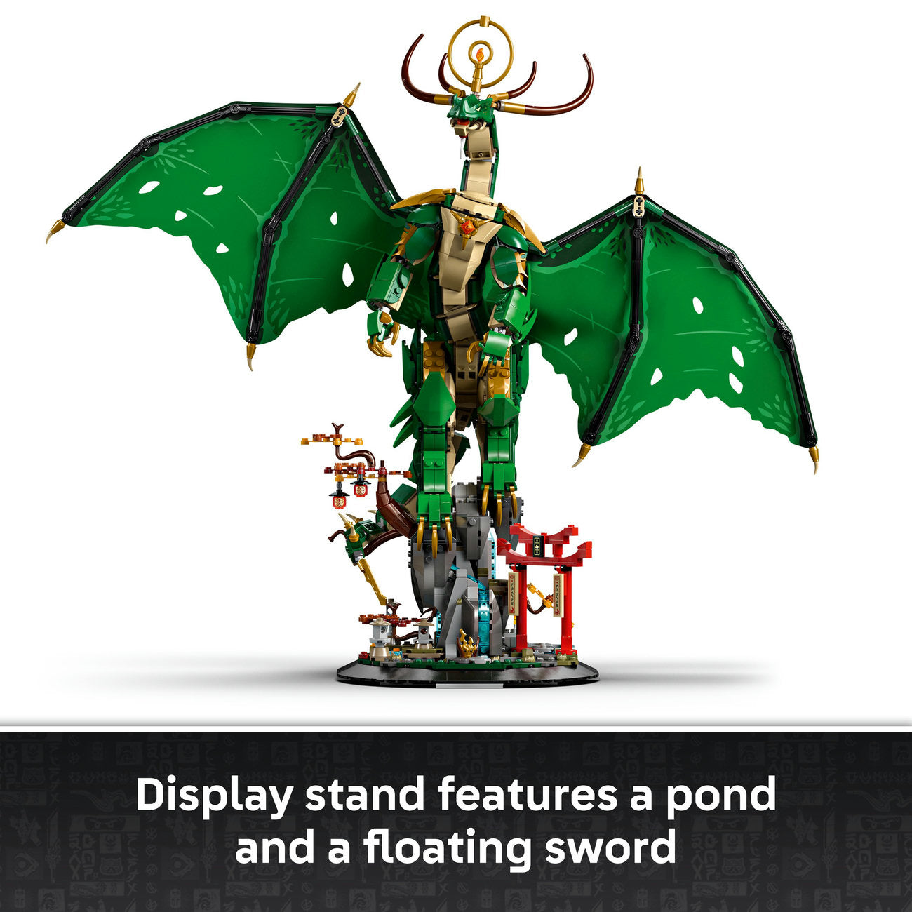 LEGO® NINJAGO® The Guardian Dragon Display Building Kit 71847