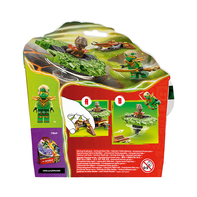 LEGO® NINJAGO® Lloyd vs. Earth Monster Spinner Battle Toy 71850