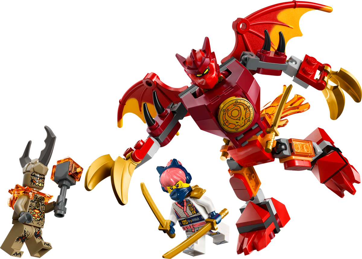 LEGO Kai's Dragon Mech Battle Pack — Set 71851