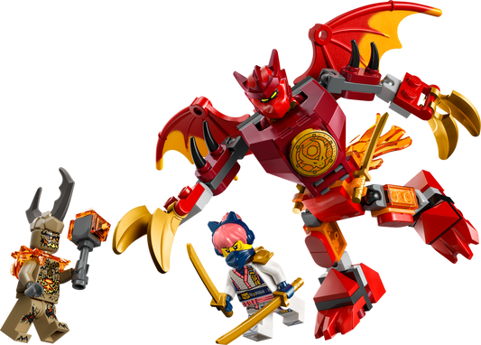 LEGO Kai's Dragon Mech Battle Pack — Set 71851