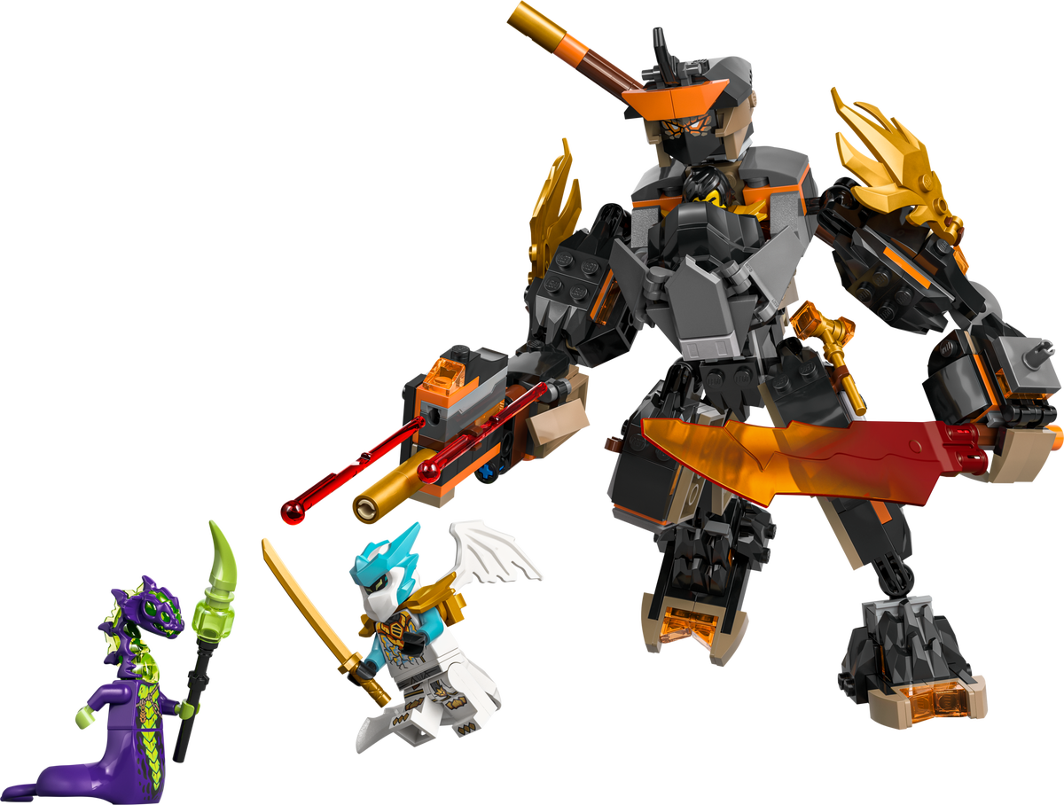 LEGO Cole's Mission Mech & Dragon Zane — Set 71854