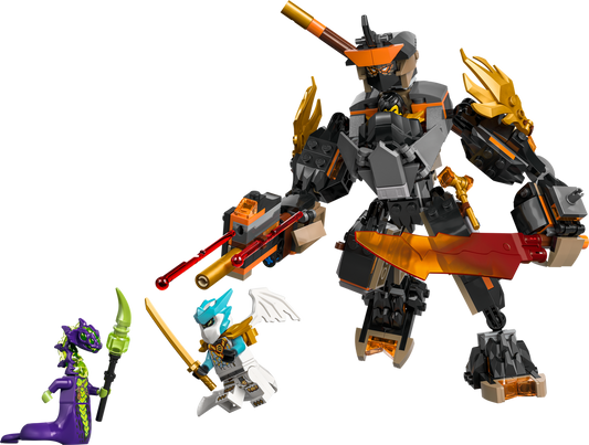 LEGO Cole's Mission Mech & Dragon Zane — Set 71854