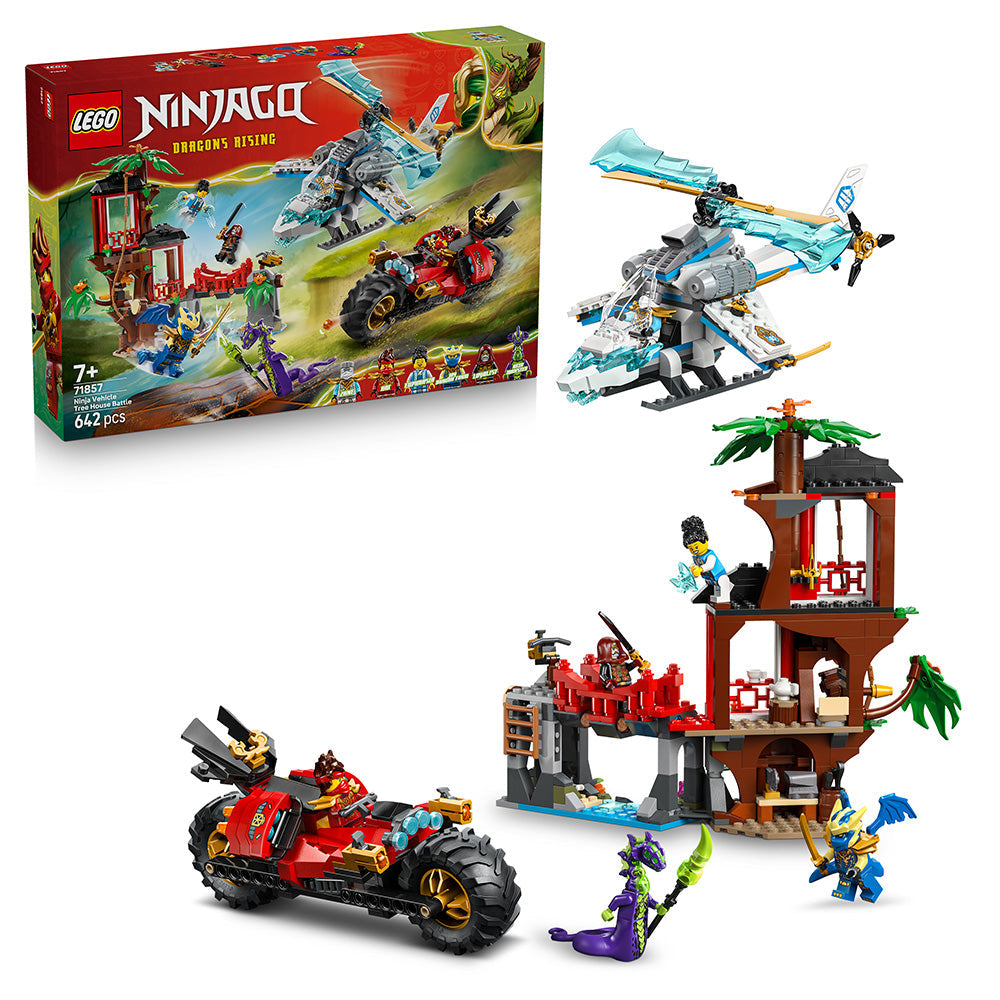 LEGO® NINJAGO® Ninja Vehicle Tree House Battle Toy Set 71857